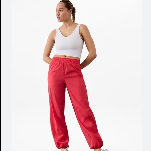 Athleta Pants - Athleta Rise Punch Track Pants XS NWT Elastic Waist Lightweight Joggers